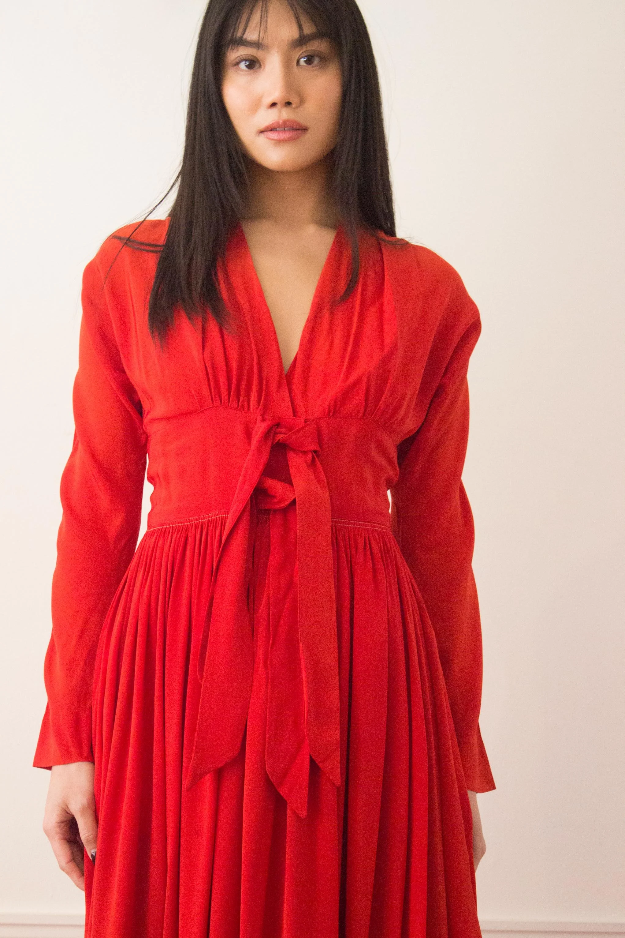 claire red dress Exclusive: Outlander Red Dress Reveal from Season Two, Outlander Style