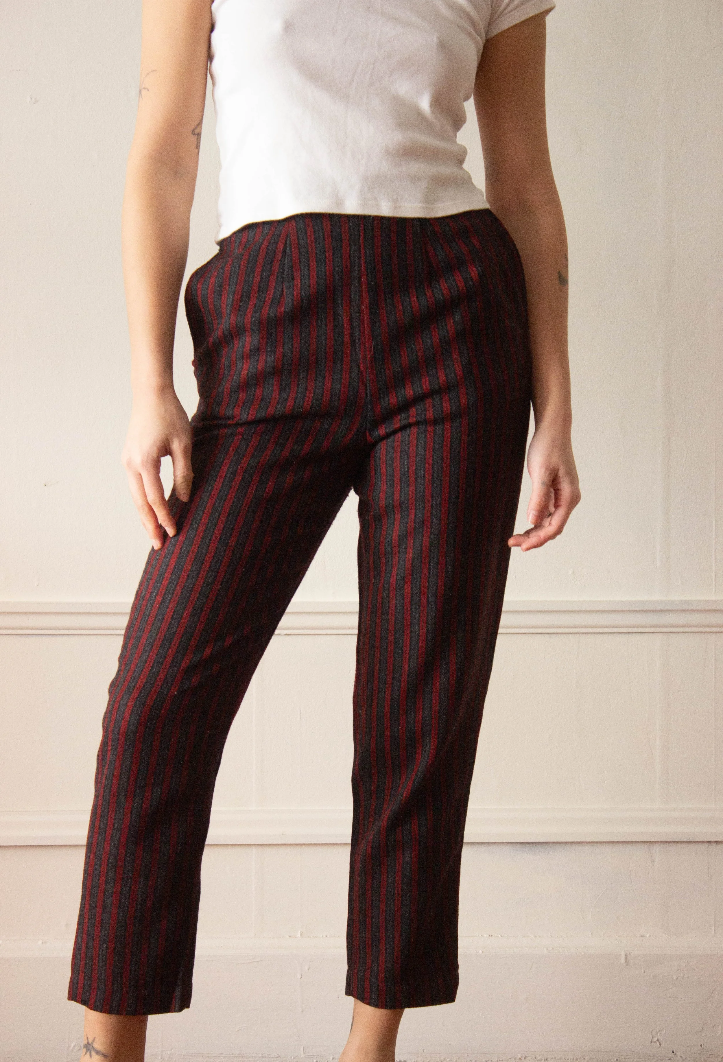 french connection and striped pants (2 of 9).jpg