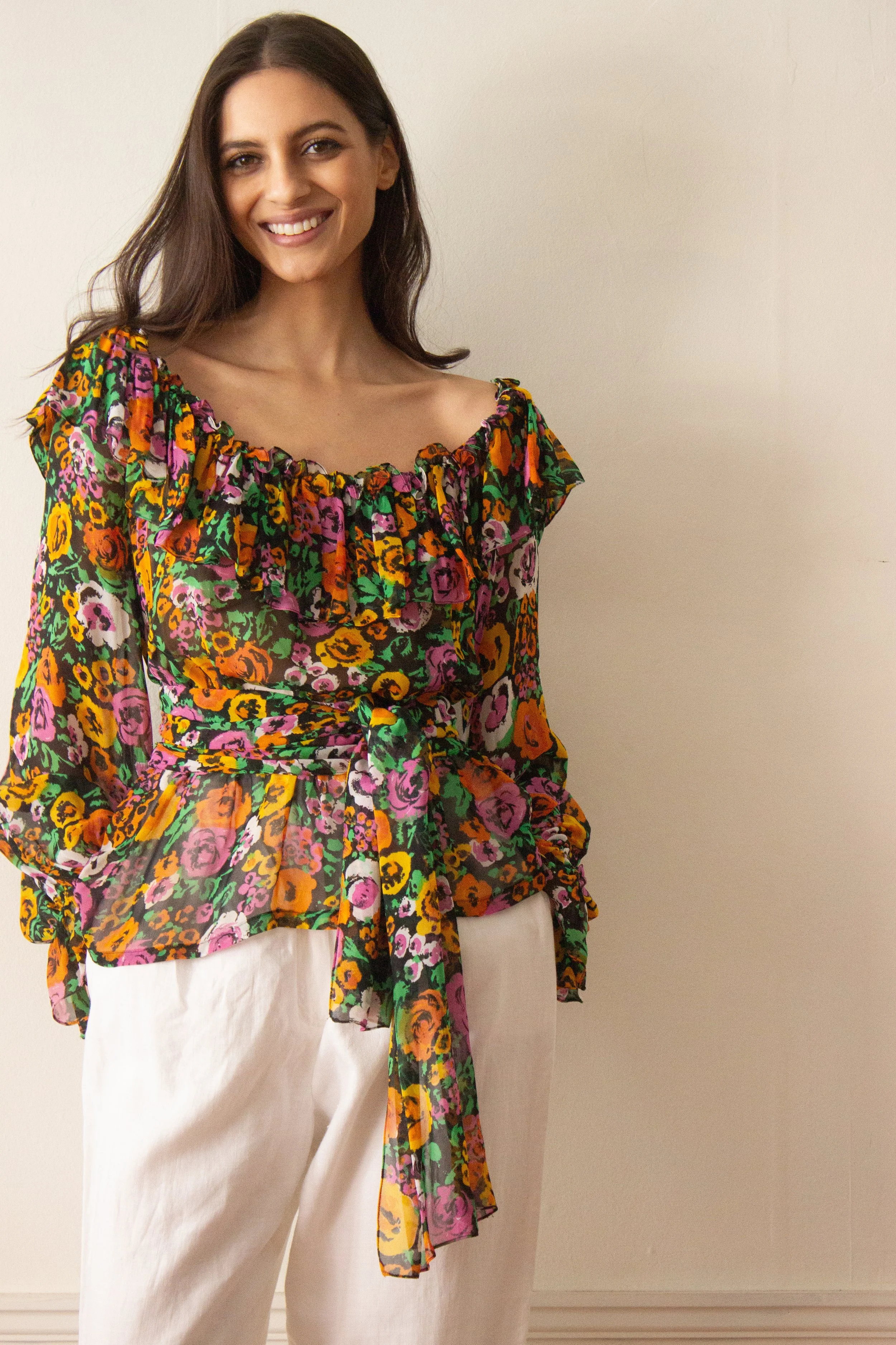 georgette peasant top (1 of 4).jpg