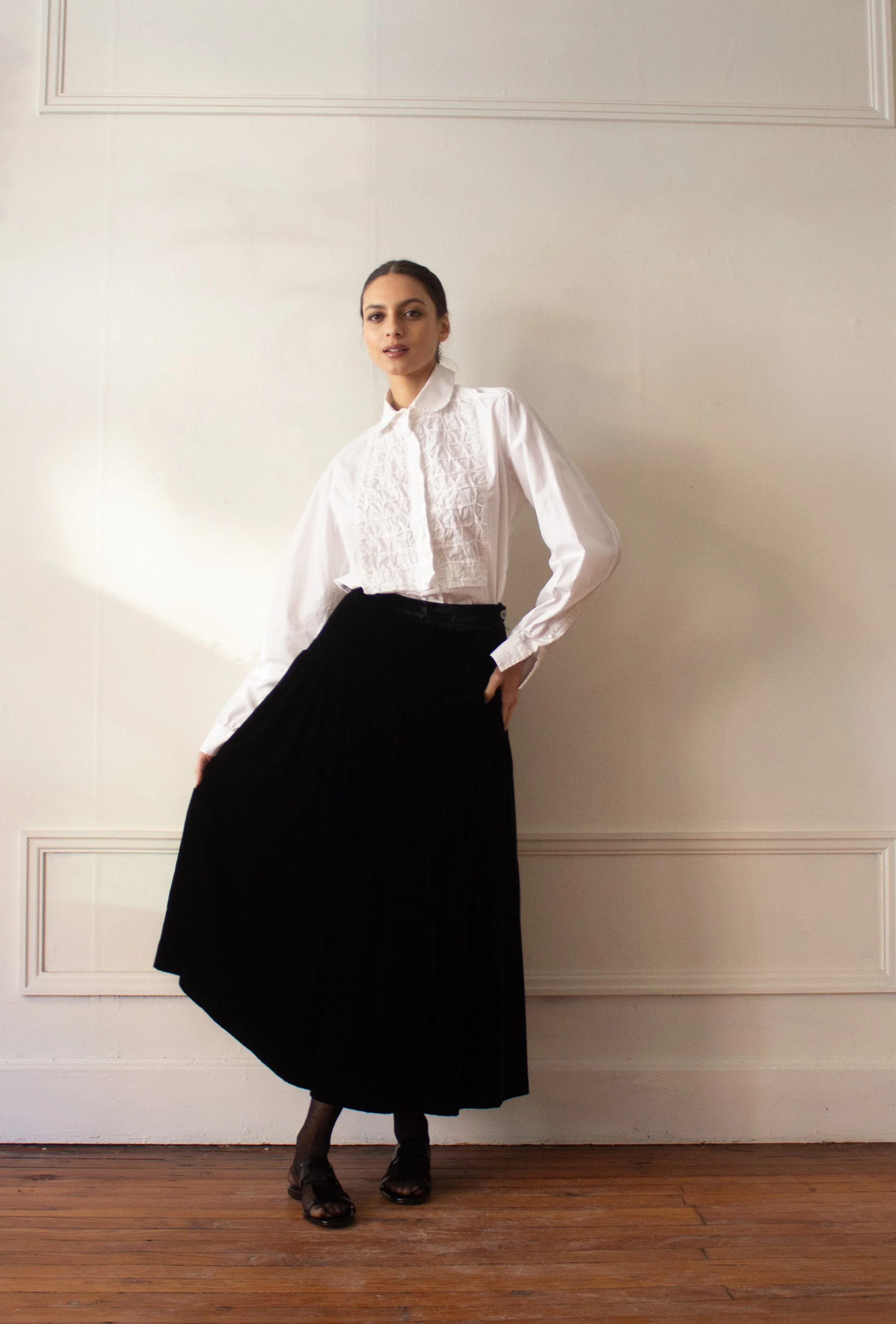 ysl and velvet skirt (2 of 5).jpg