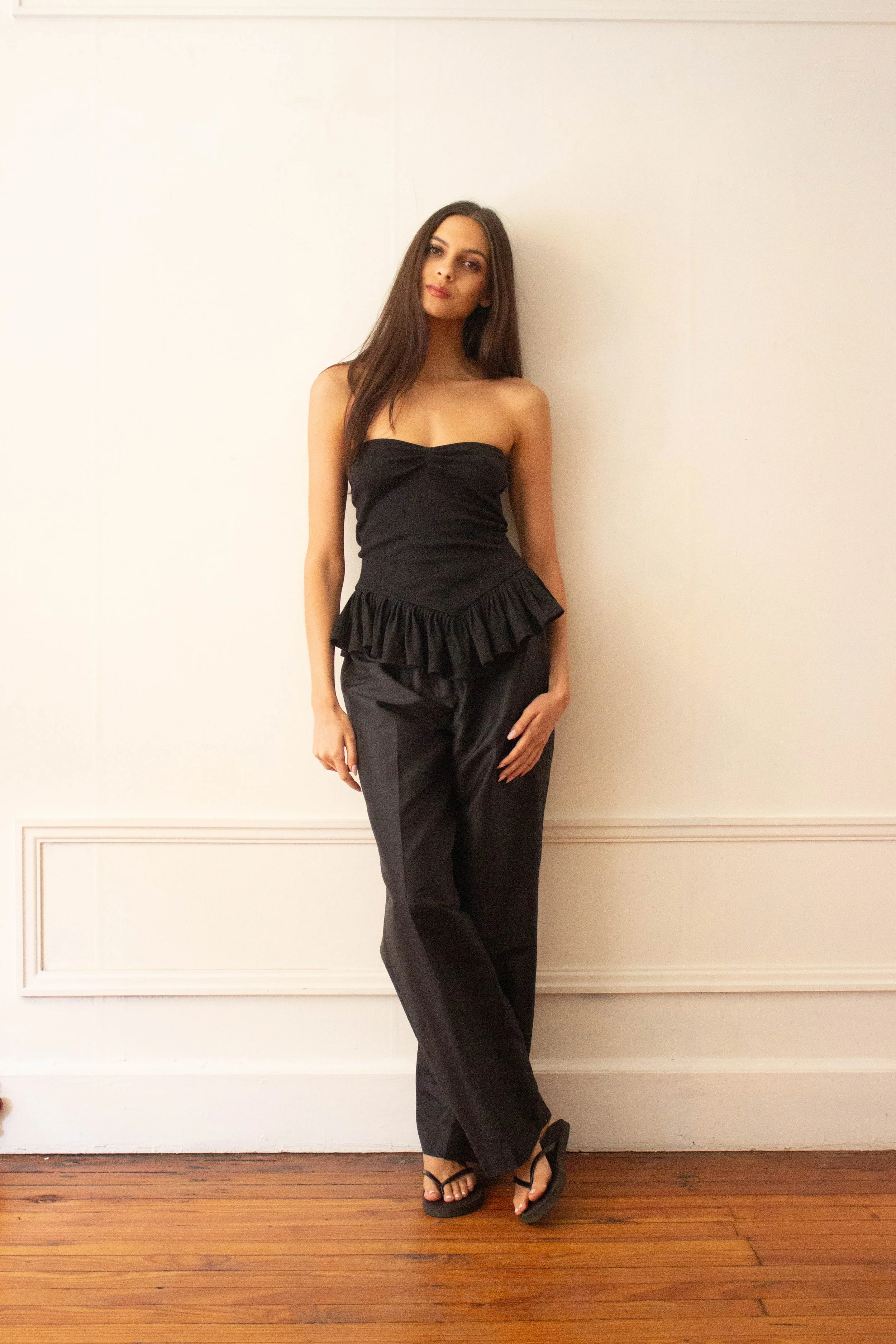 norma kamali strapless and silk pants (5 of 9).jpg