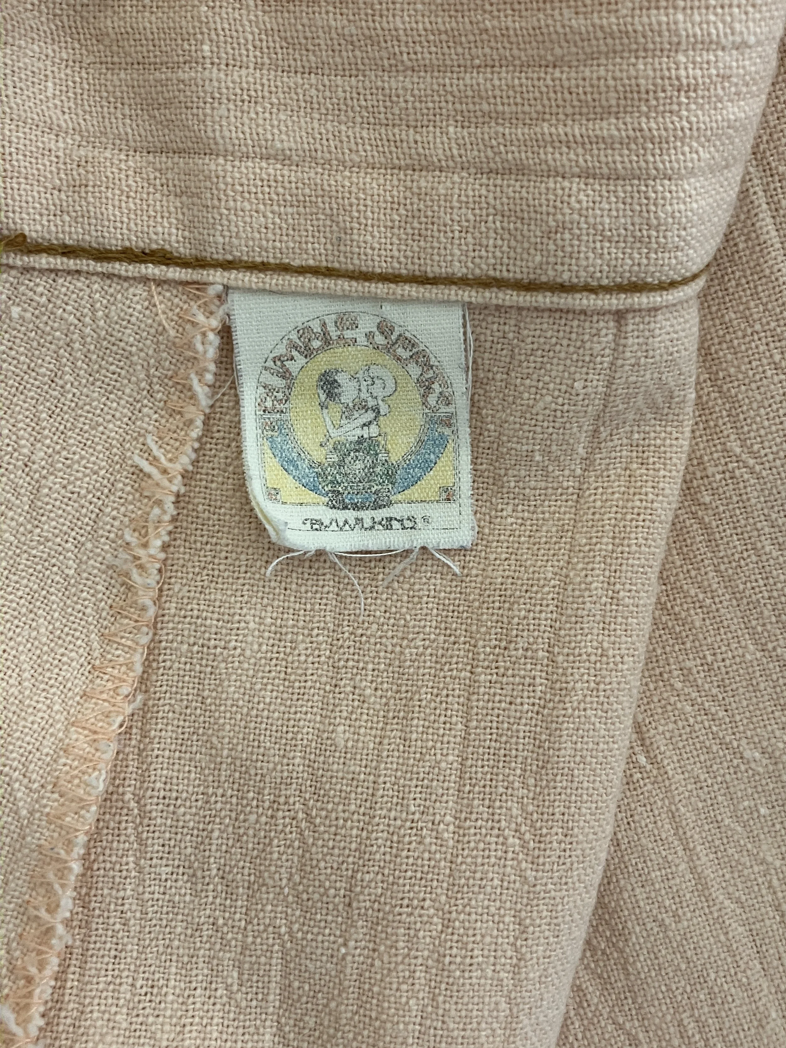 peach linen skirt tag.jpeg