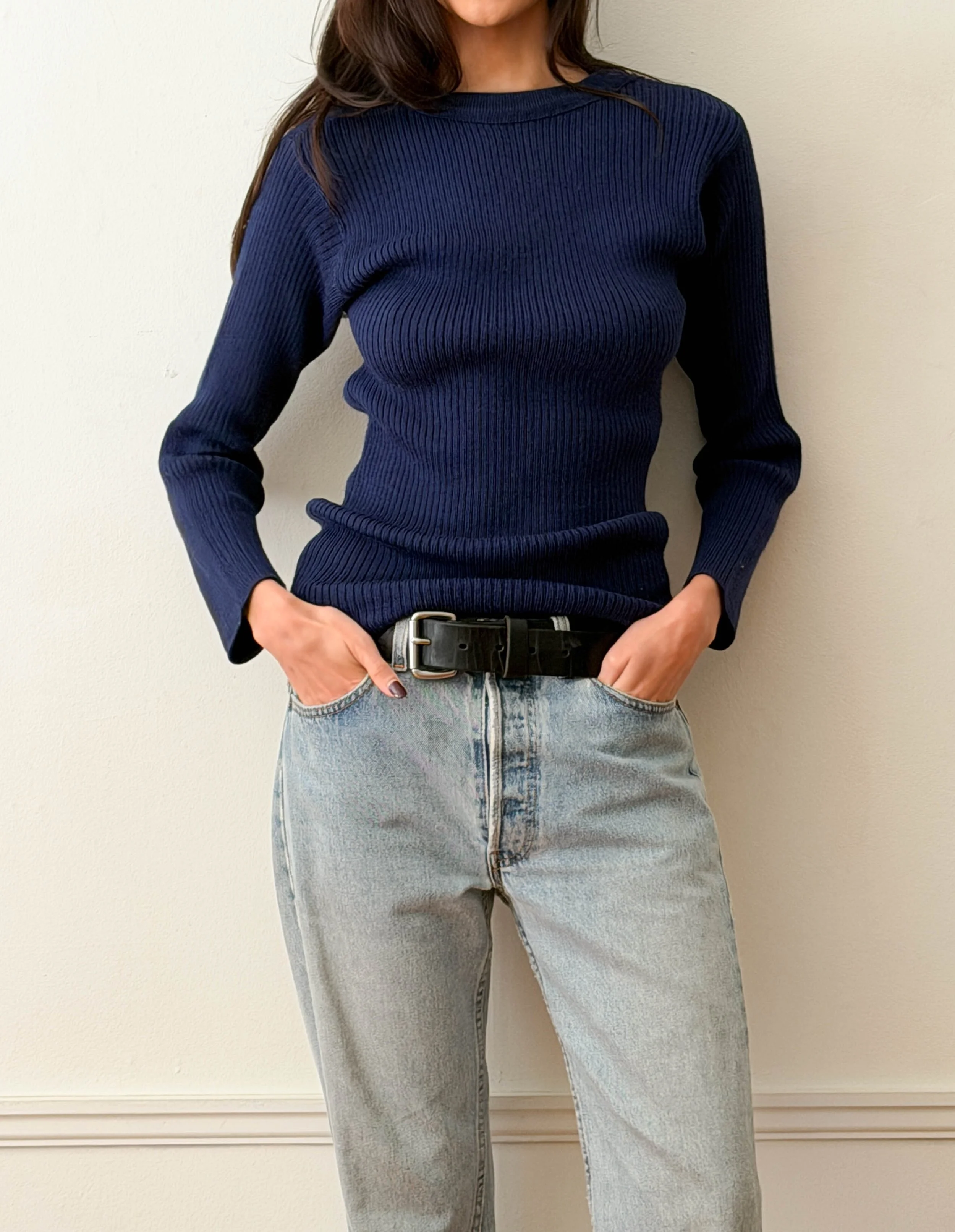 navy ribbed top (3 of 5).jpg