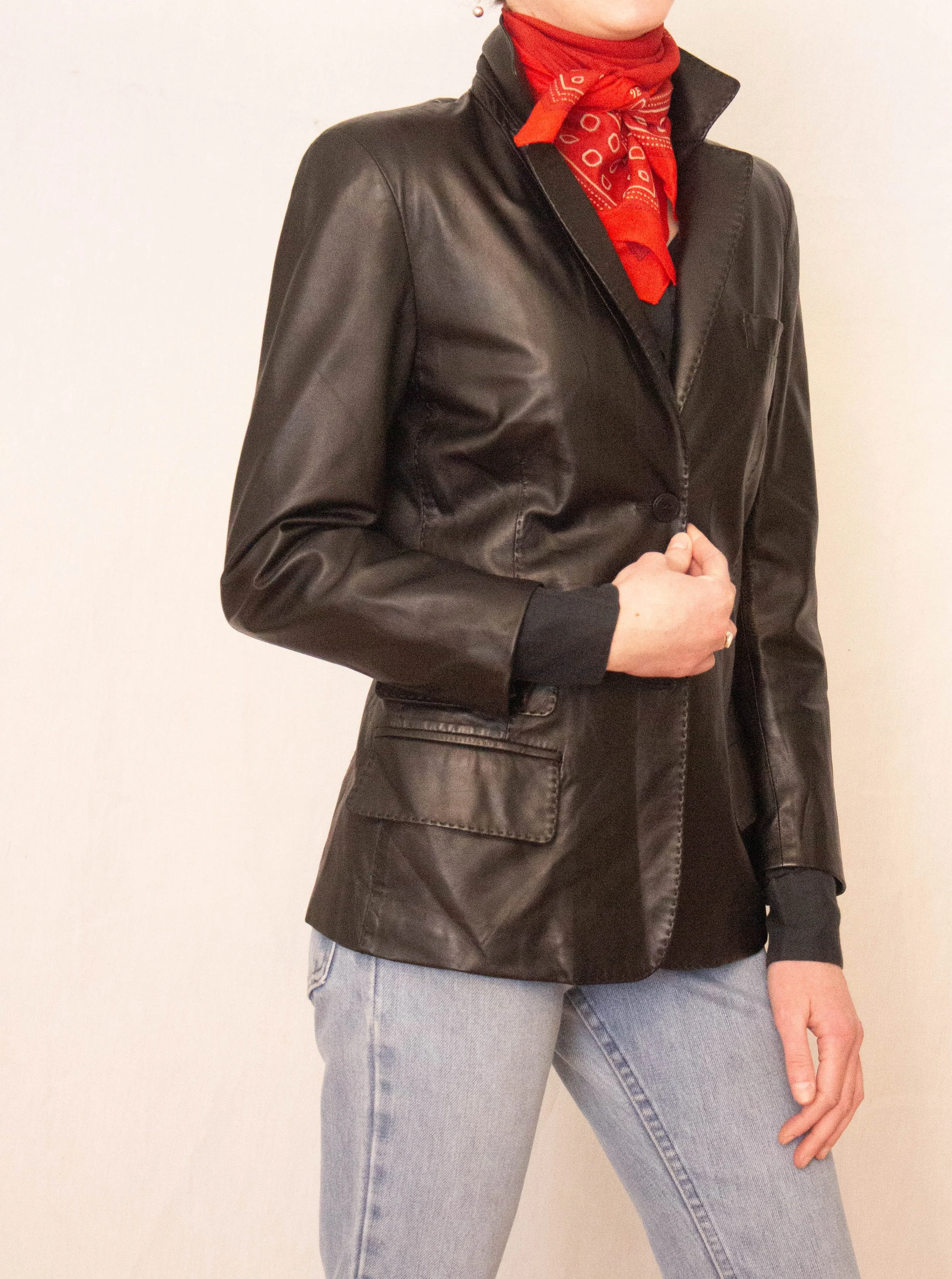 1990s donna karan collection leather (4 of 4).jpg