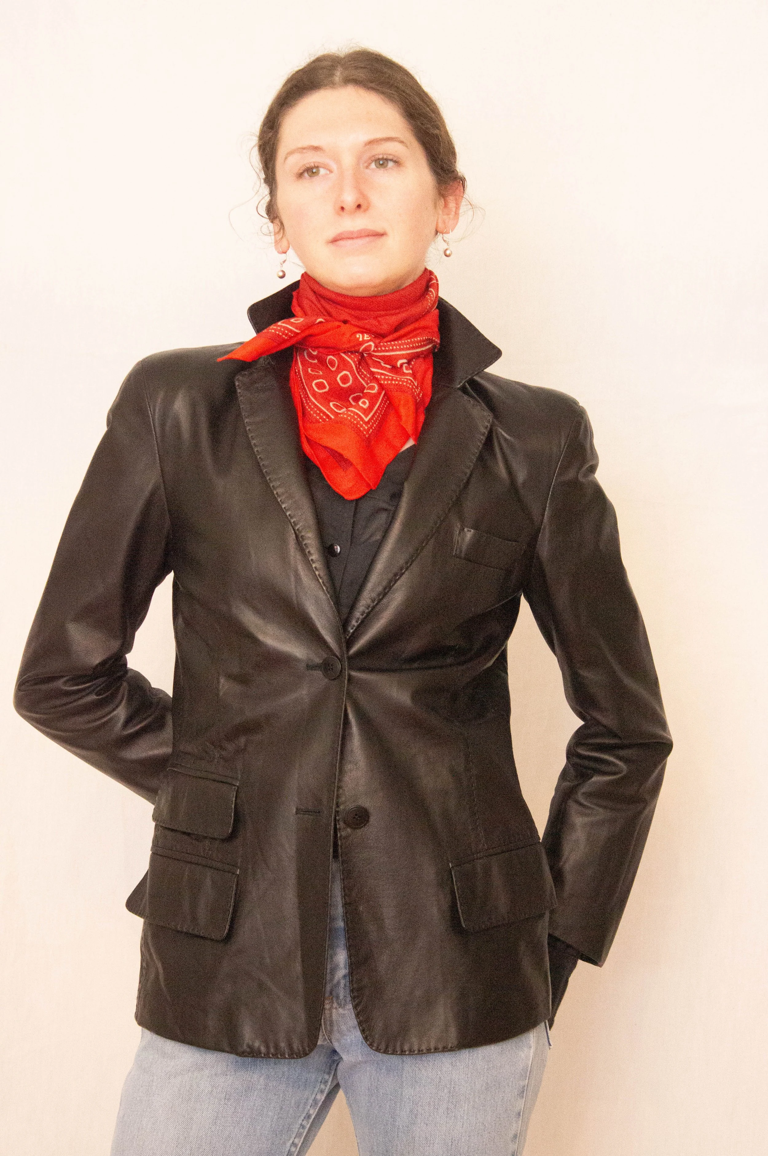 1990s donna karan collection leather (1 of 4).jpg