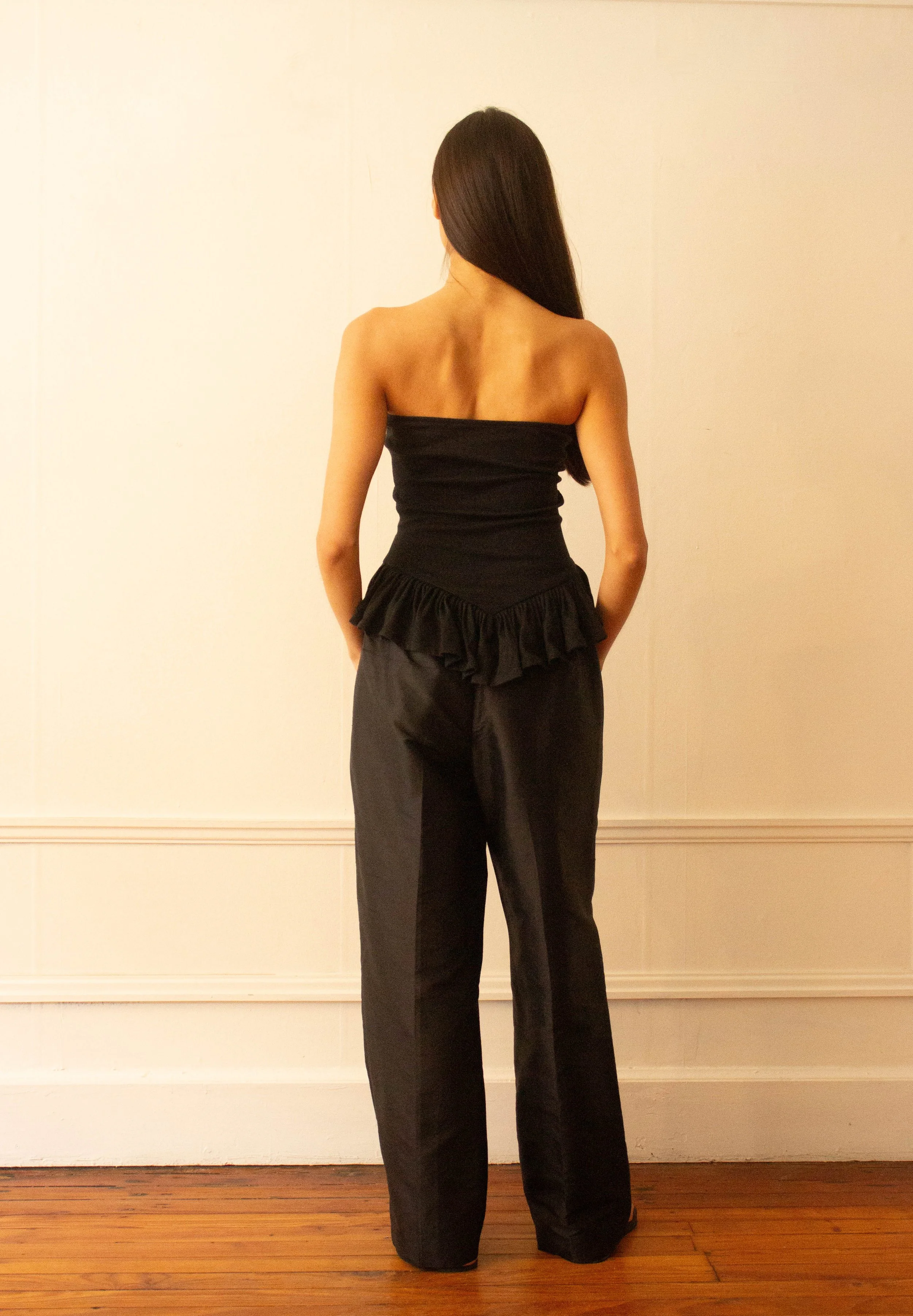 norma kamali strapless and silk pants (8 of 9).jpg