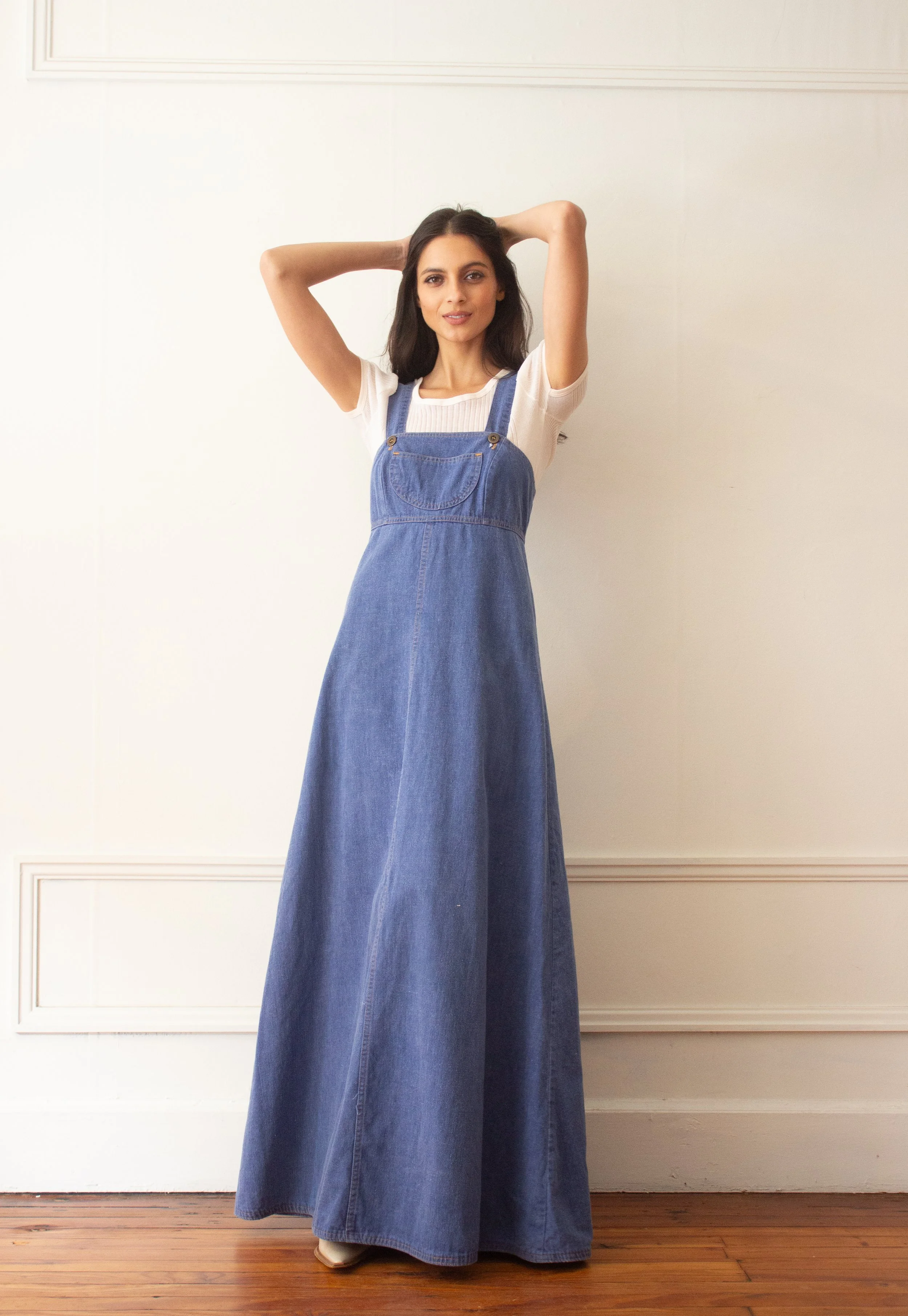 denim dungaree dress midi midi denim dungaree dress
