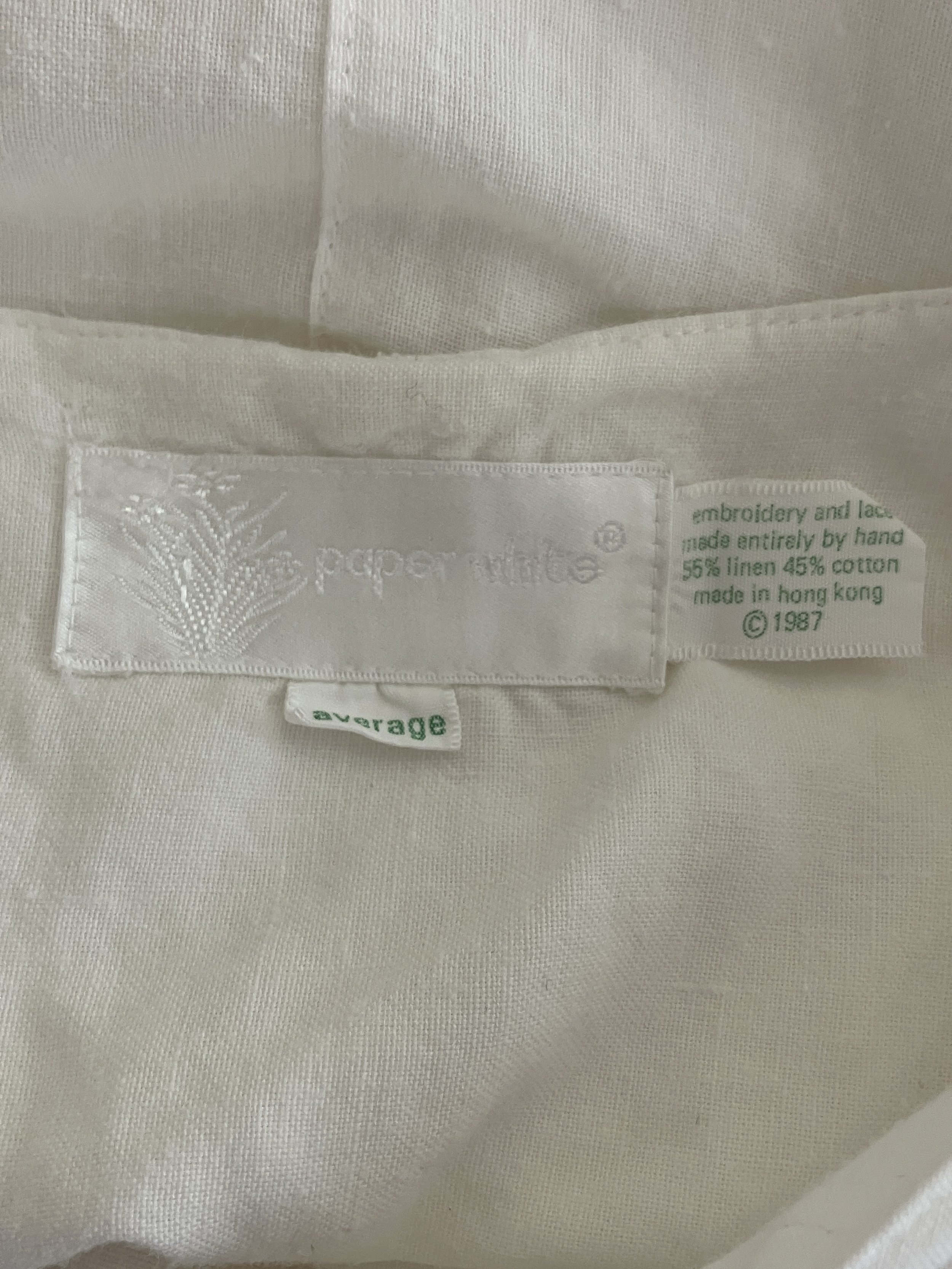 white cotton duster tag.JPG