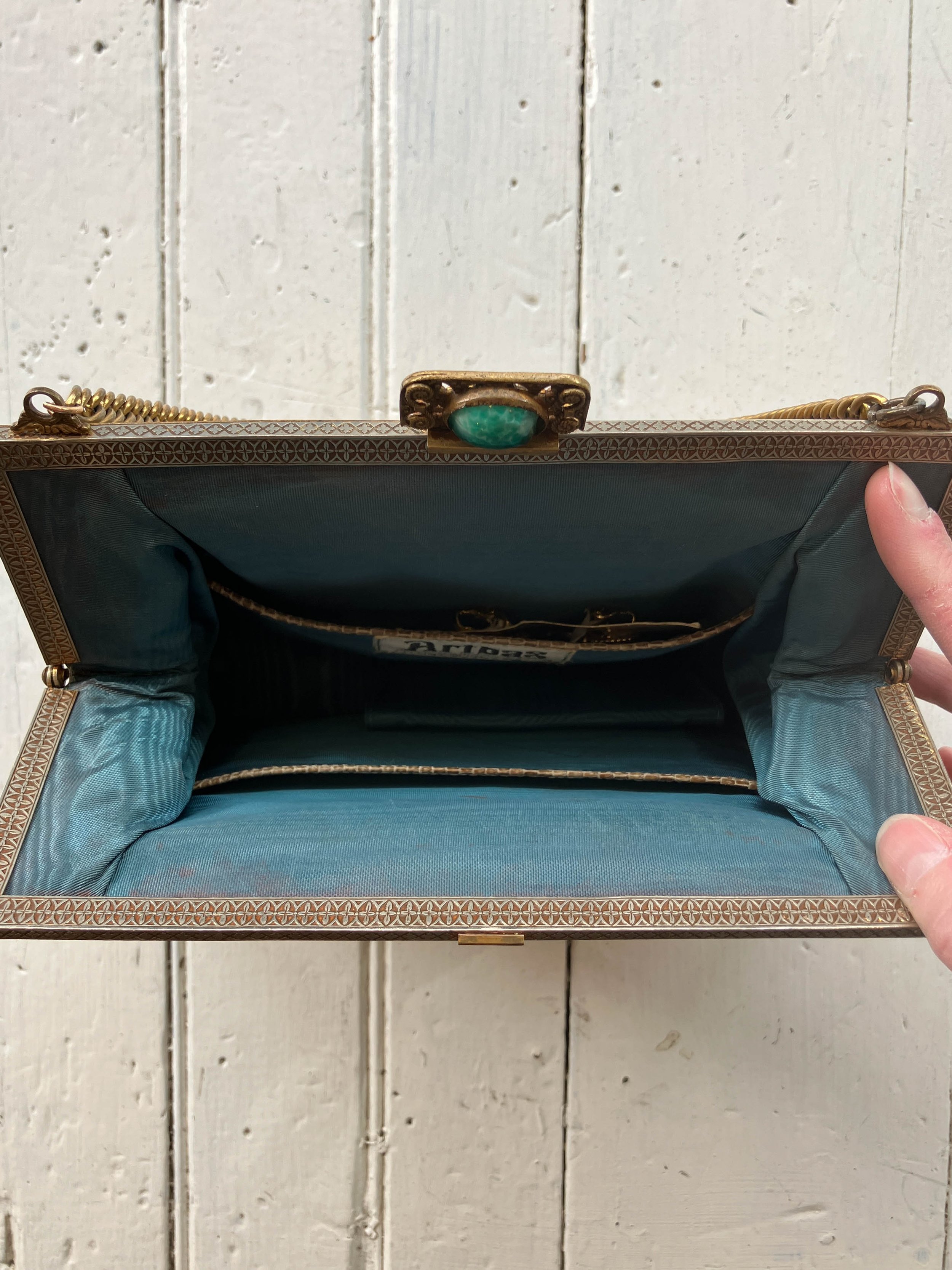 reptile embossed leather bag (2 of 5).jpg