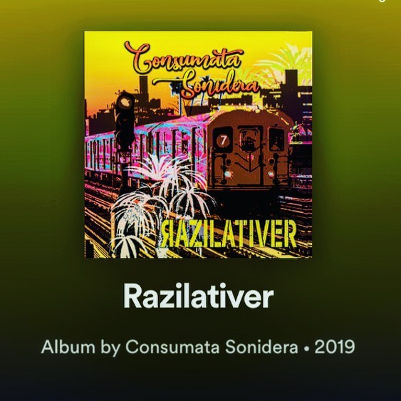 Don’t forget to check out #RAZILATIVER wherever you stream music! #consumata #consumatasonidera #tropical #punk #cumbia #tropicalrockers #reggae #nyc