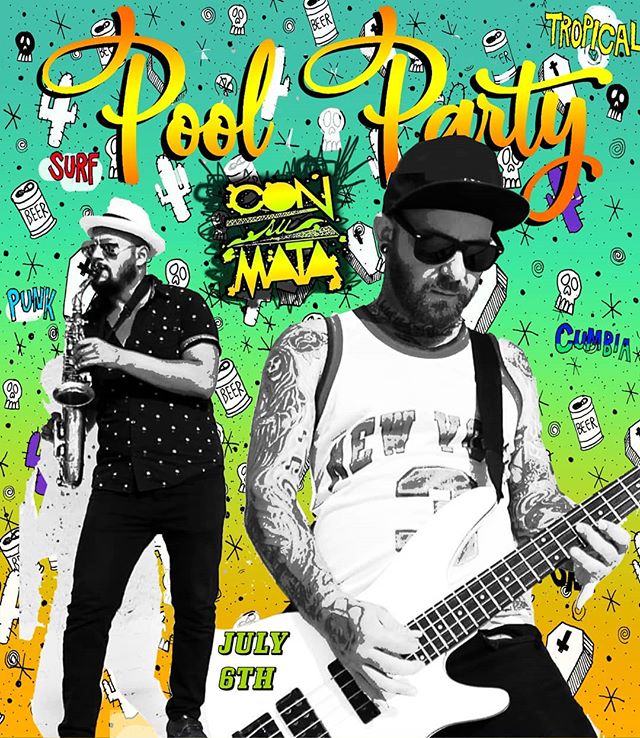 We are back and we are doing it the only way we know best. That's by performing out doors and this time with a pool. Let's call it a M.F. POOL PARTY!!!!!!!!!!!!!! Will reveal location next week. .
.
.
#consumata #consumatasonidera #band #livemusic #cumbia #tropical #sax #nyc #merengue #party #fun #surf #brooklyn #psychedelic #music #poolparty #backyard #gypsy #beer #bbq #summer