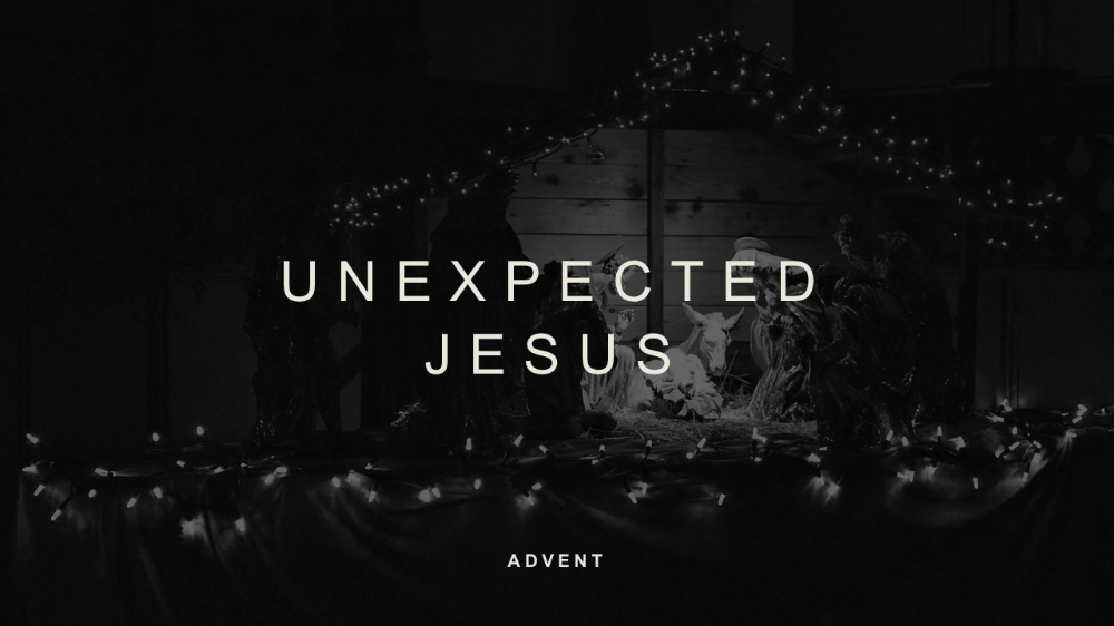  A 4-week look at the unexpected ways that Jesus is our Hope, Peace, Joy, and Love using texts from the Gospel of Luke.