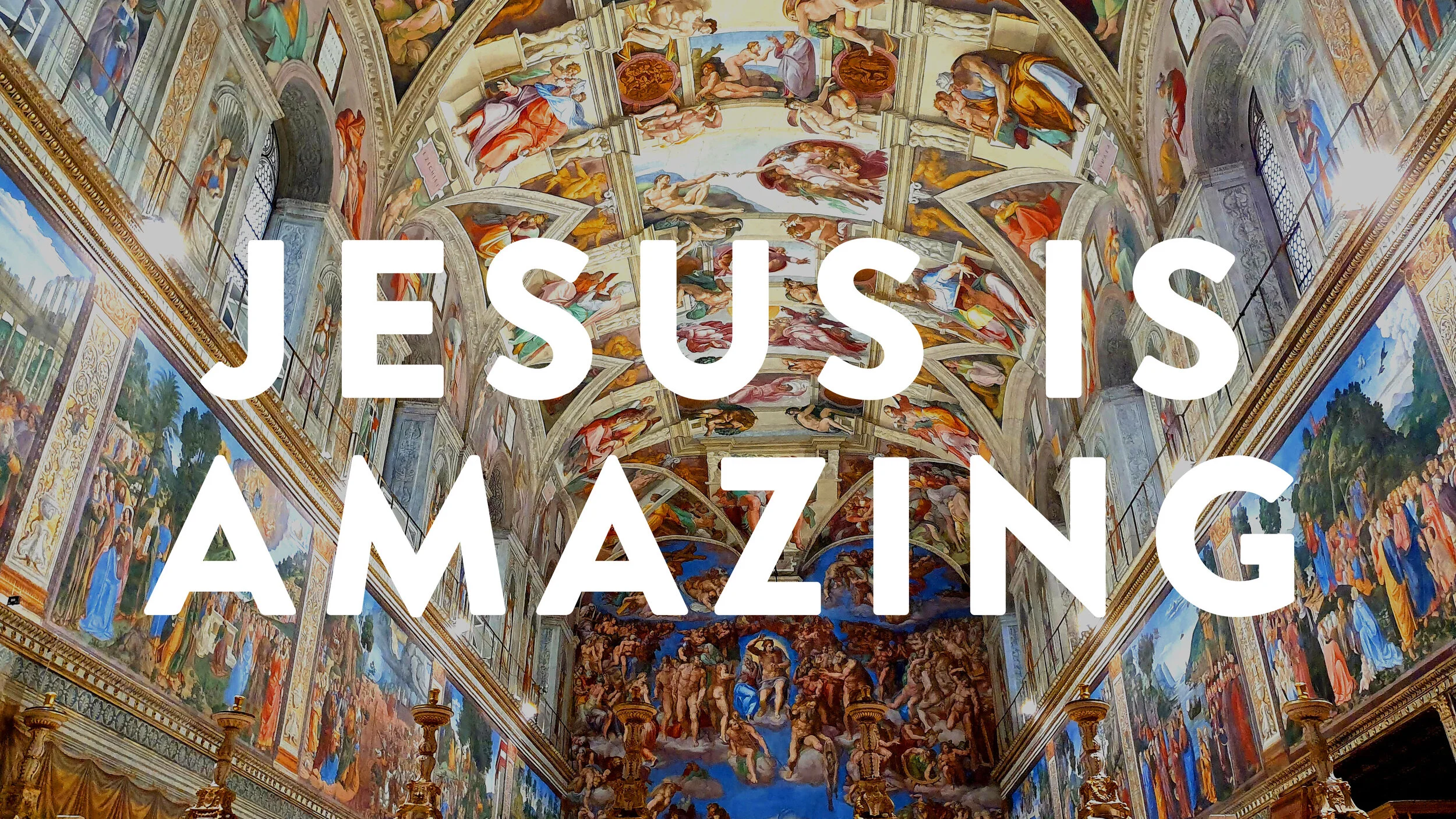 Jesus Is Amazing — Epiphany 2020