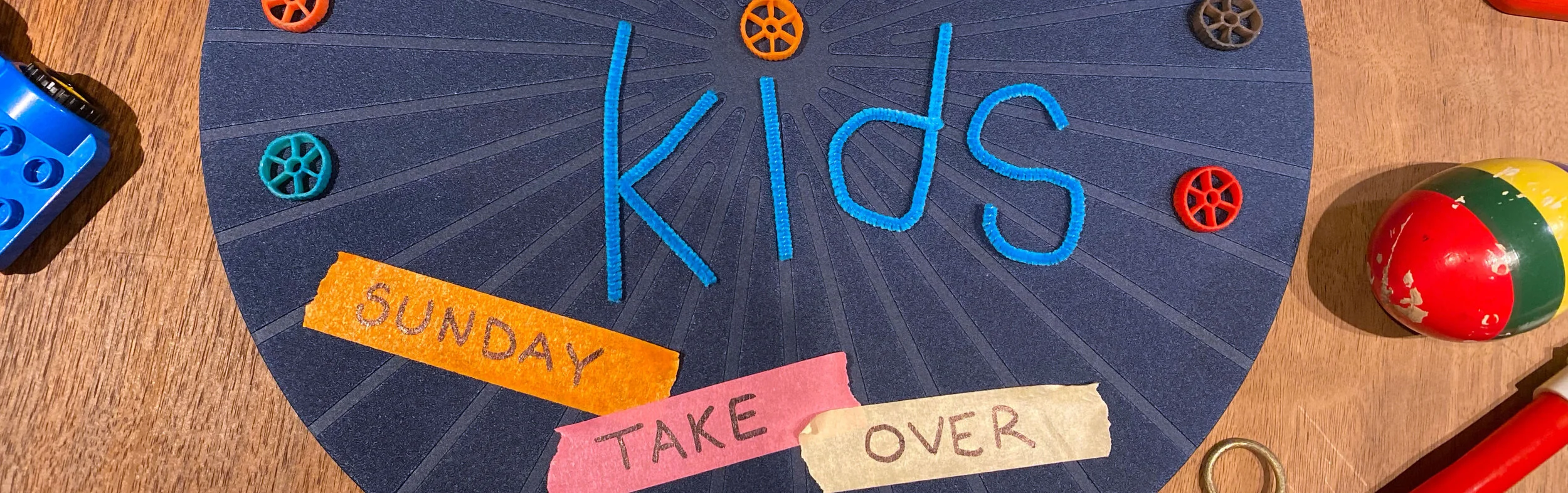 Kids Take-Over Sunday!