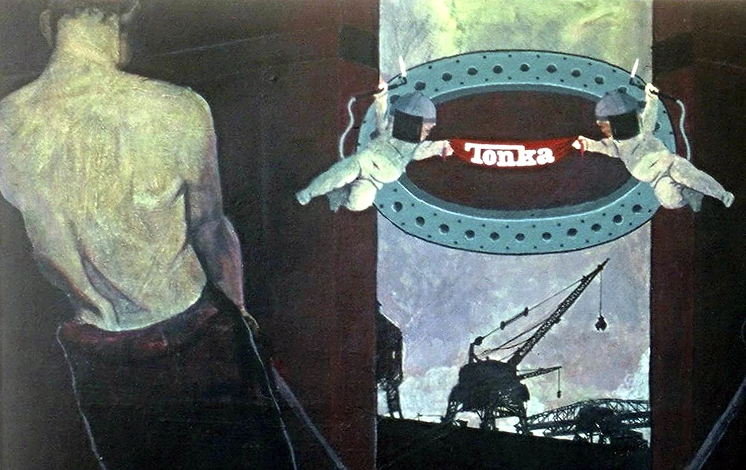  I'm a Big Boy Now &nbsp; &nbsp;oil on canvas 