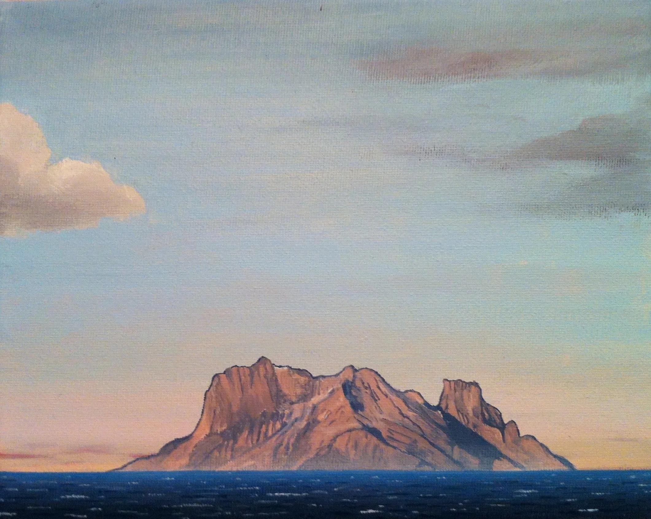  Desolation Island, &nbsp; &nbsp; oil on canvas 