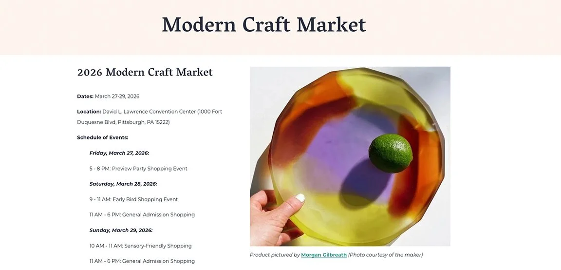 Modern Craft Market