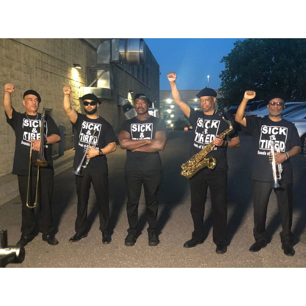 group of Sick & Tired t-shirts