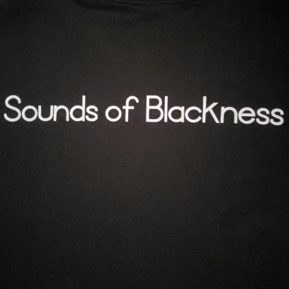back of Black Lives Matter t-shirt