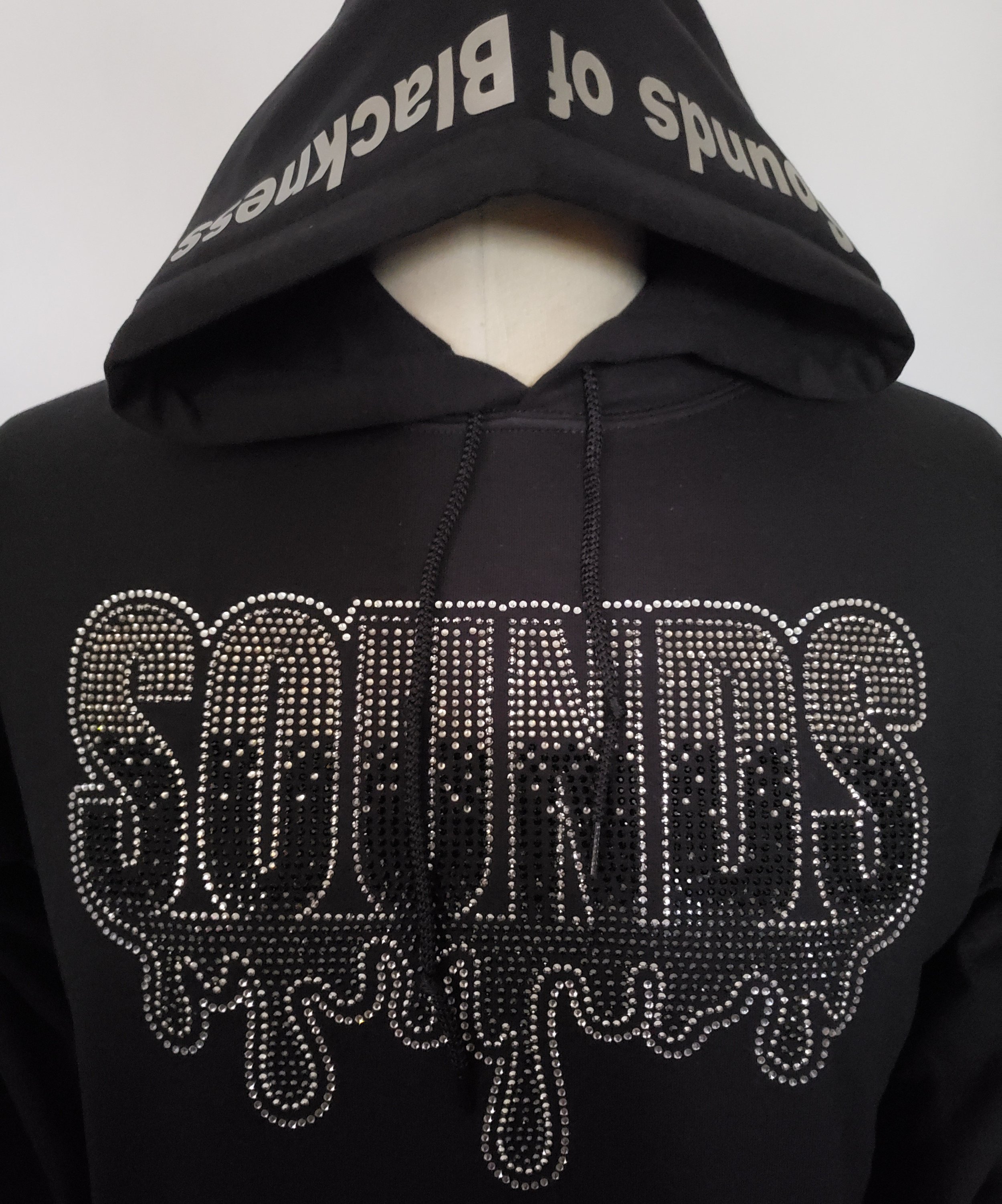 SOUNDS of Blackness Rhinestone Hoodie — Sounds of Blackness