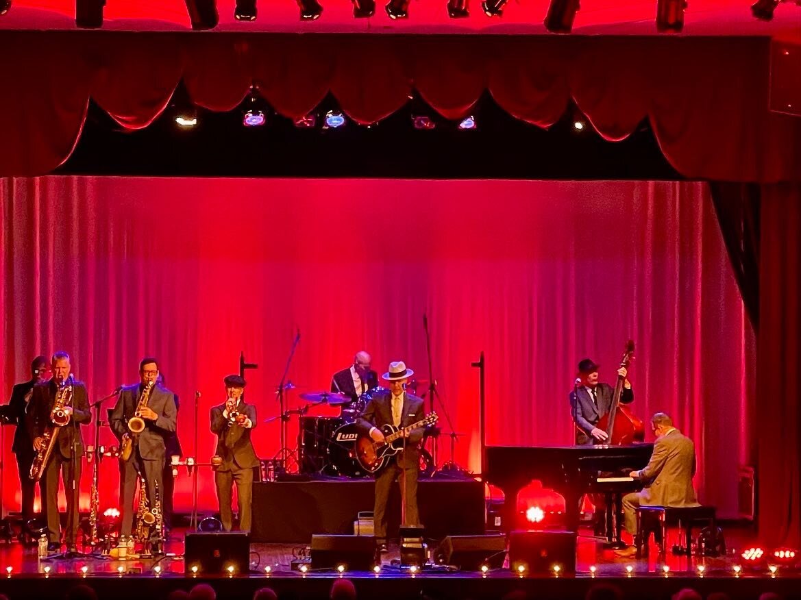 &ldquo;Save My Soul&rdquo; at the @dongibsontheatre 

#bbvdtour #bigbadvoodoodaddy #swingmusic #swingband #shelbync