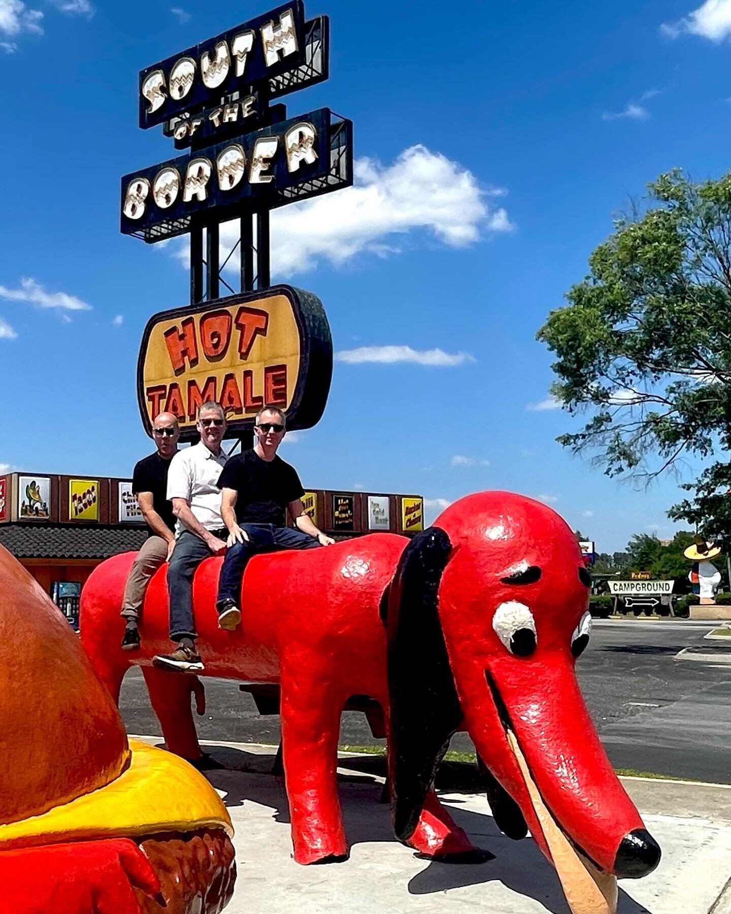 We had to stop and refuel our ride on the way to Charleston 😂 @chsjazz 

#bigbadvoodoodaddy #bbvd #charlestonjazzfestival