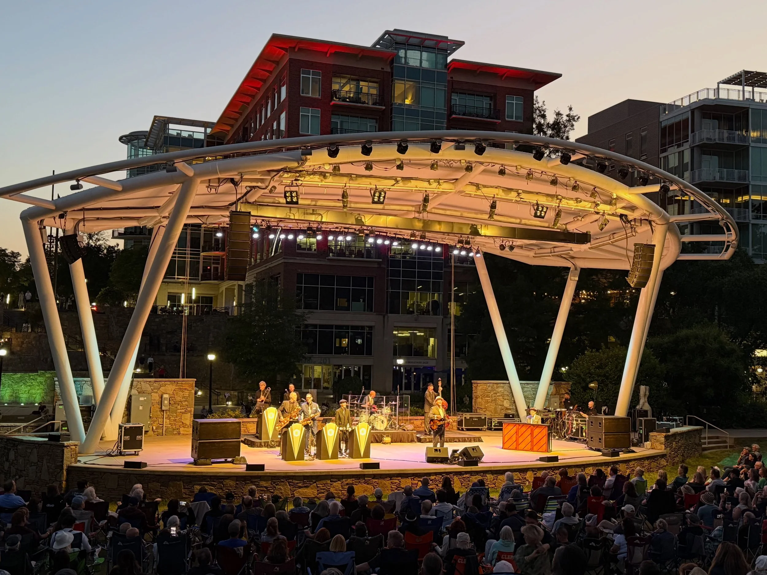 Peace Pavilion - Greenville, SC 🎶 What a venue! 

#bbvd #springtour