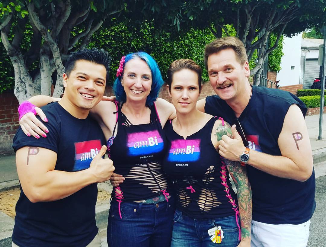 You too can be like the stars of Crazy Ex-Girlfriend sport a sexy amBi shirt!