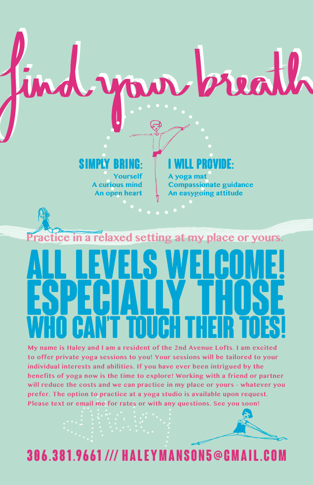 For Haley Manson, personal yoga teacher