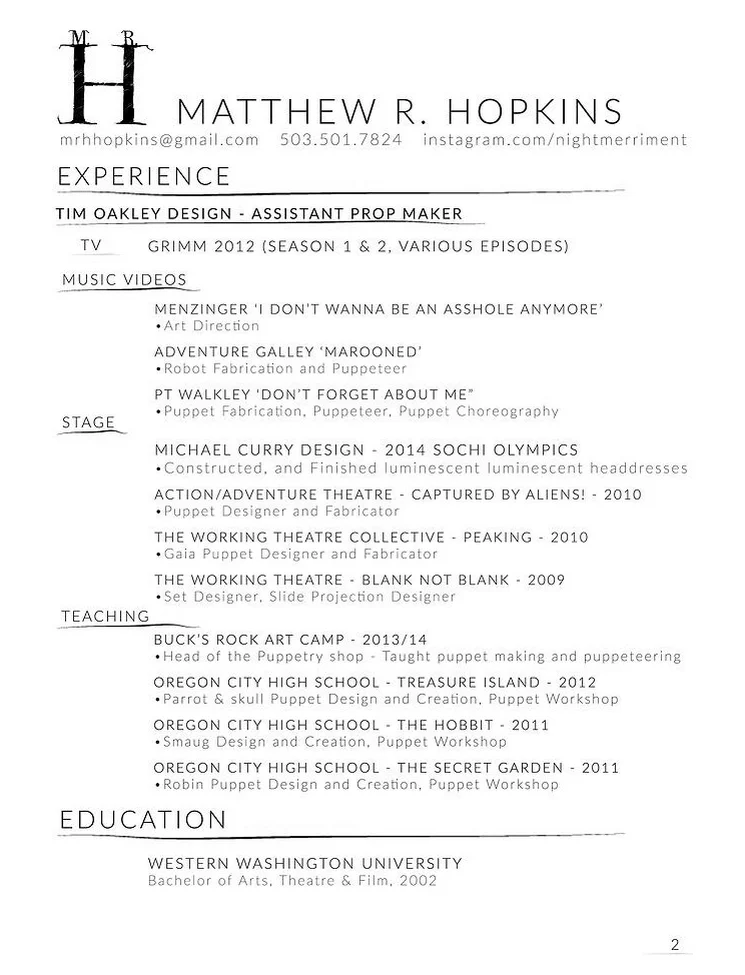 Resumé