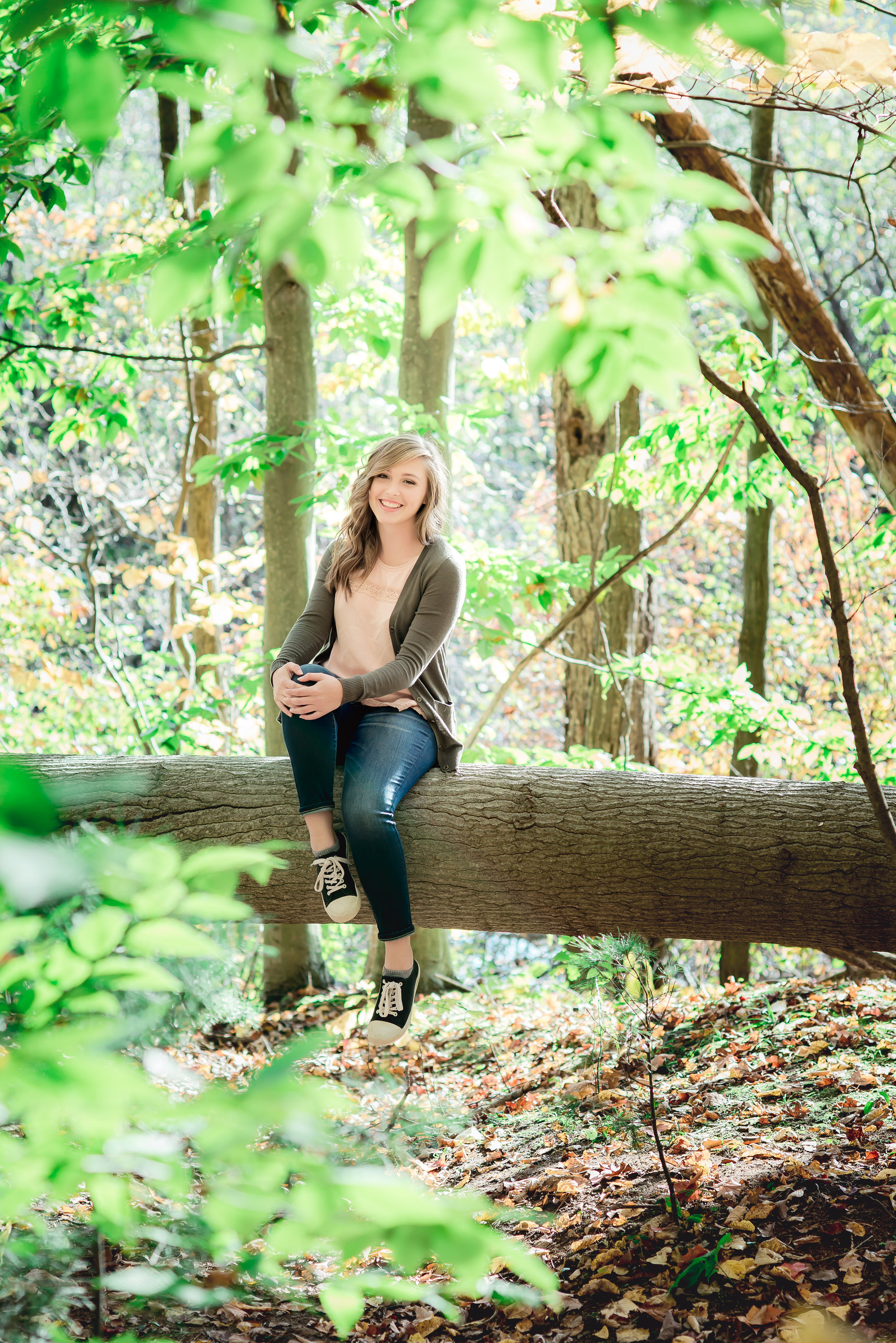 Grand Rapids Woods Senior Session