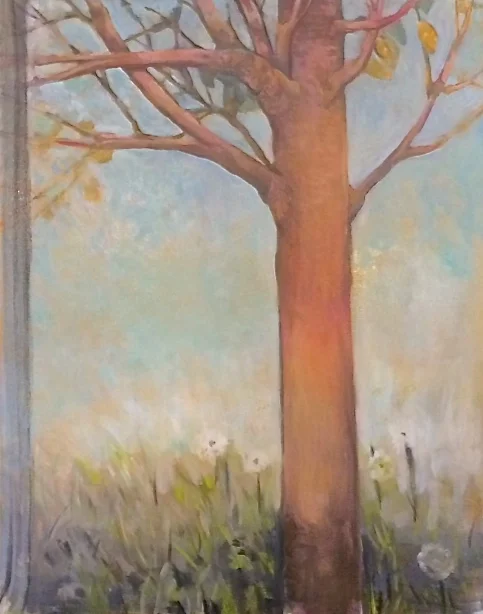 The Grey Veil, 2017 Oil, wax on canvas 60 x 44 in..jpg