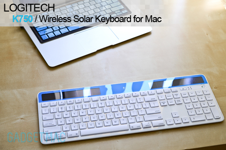 Afgang til Omgivelser fure Logitech K750 Wireless Solar Keyboard for Mac Review — Gadgetmac