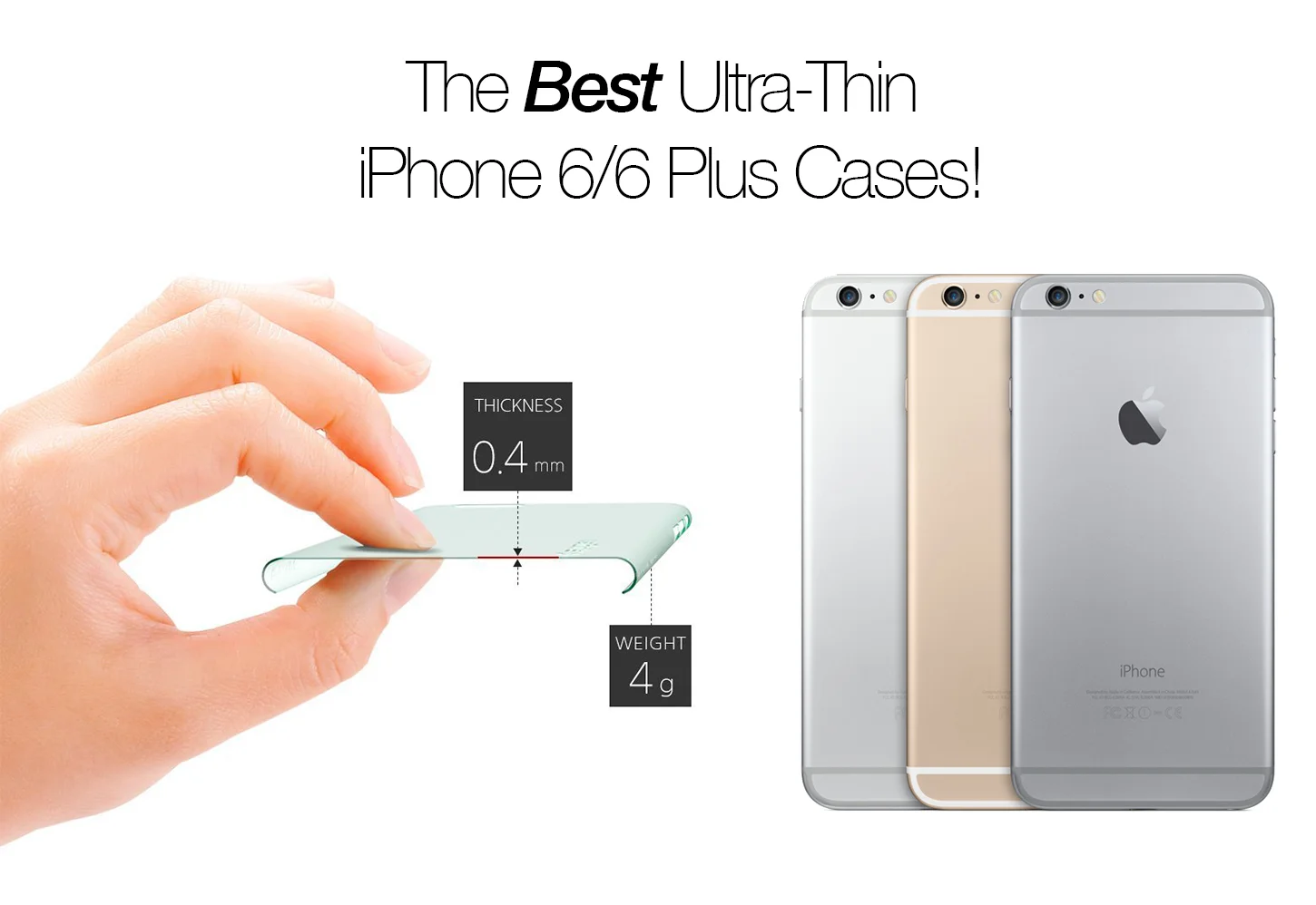 The Best UltraThin iPhone 6 / 6 Plus Cases Guide — Gadgetmac