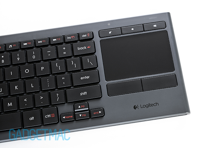 Logitech K0 Illuminated Wireless Living Room Keyboard Review Gadgetmac