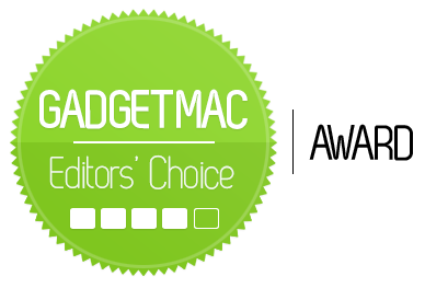 Gadgetmac Editors' Choice 4 Star Rating.png