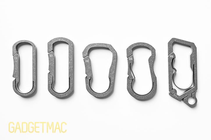 K50 Mas Design Premium Grade 5 Titanium Key Carabiner