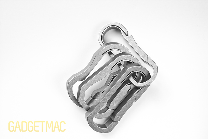 K50 Mas Design Premium Grade 5 Titanium Key Carabiner