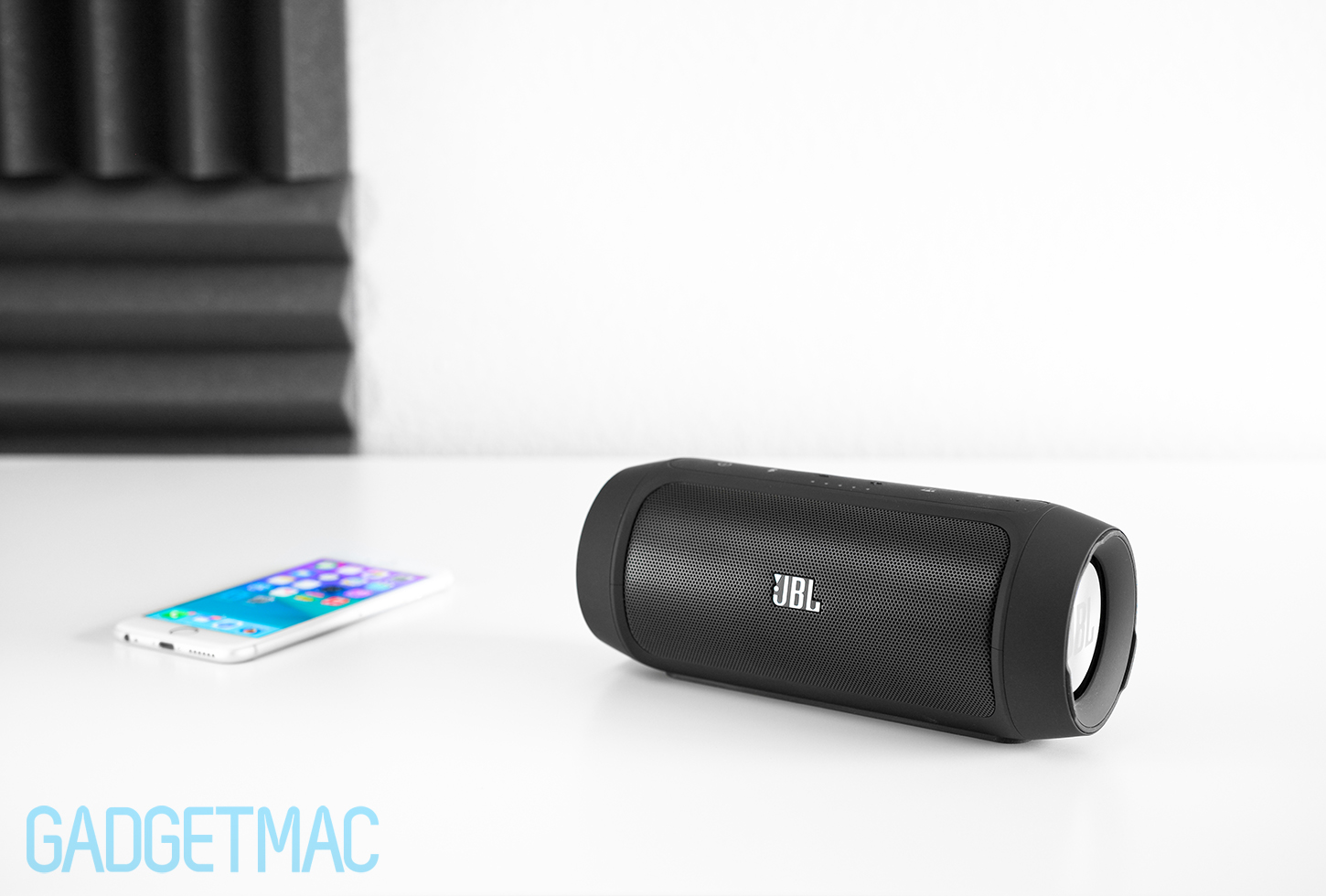 JBL Charge 2  Portable wireless stereo speaker with massive battery to  charge your devices