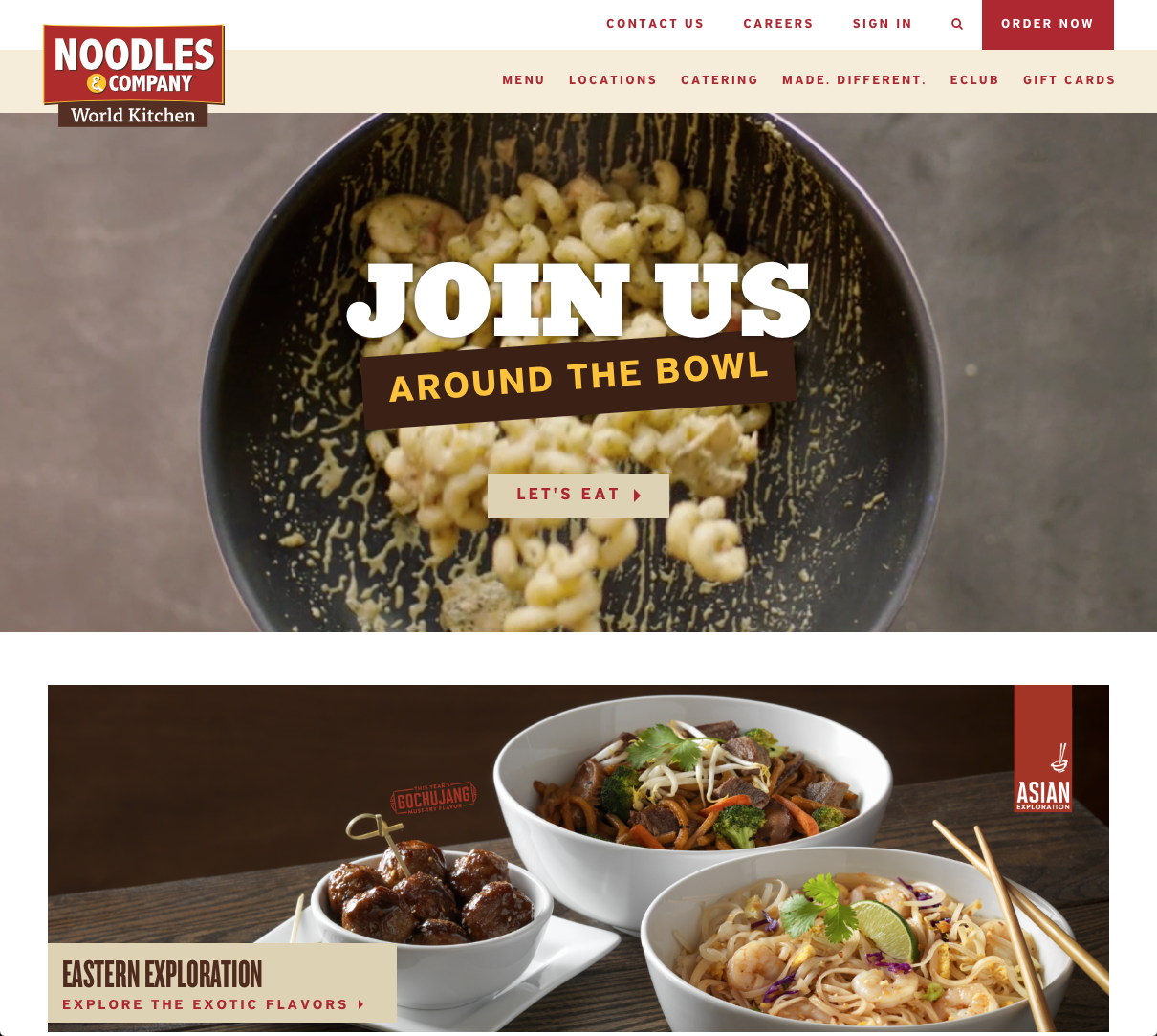 Noodles.com Rebrand