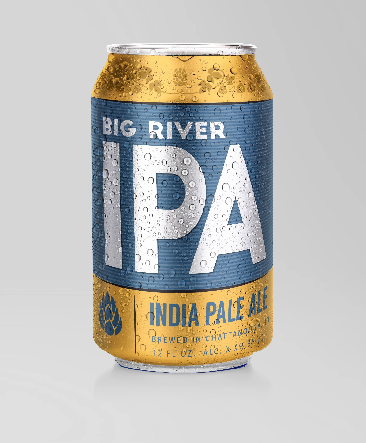  Creative Director: Big River IPA can design 