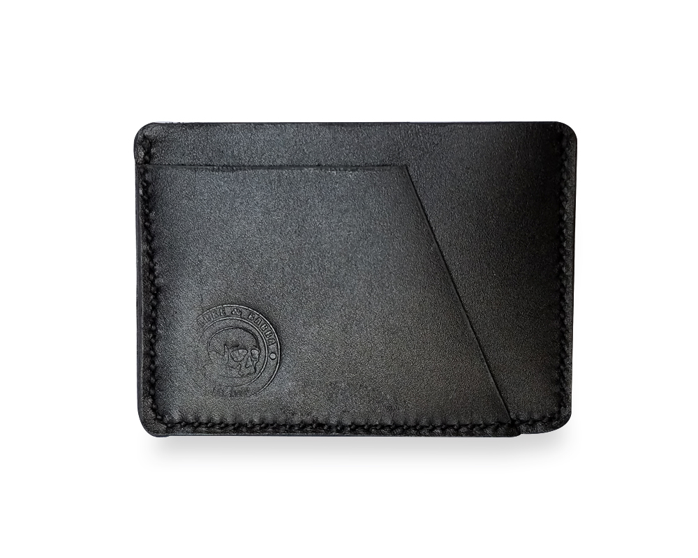 Minimal Fold Wallet - Black — Clarke & Barba