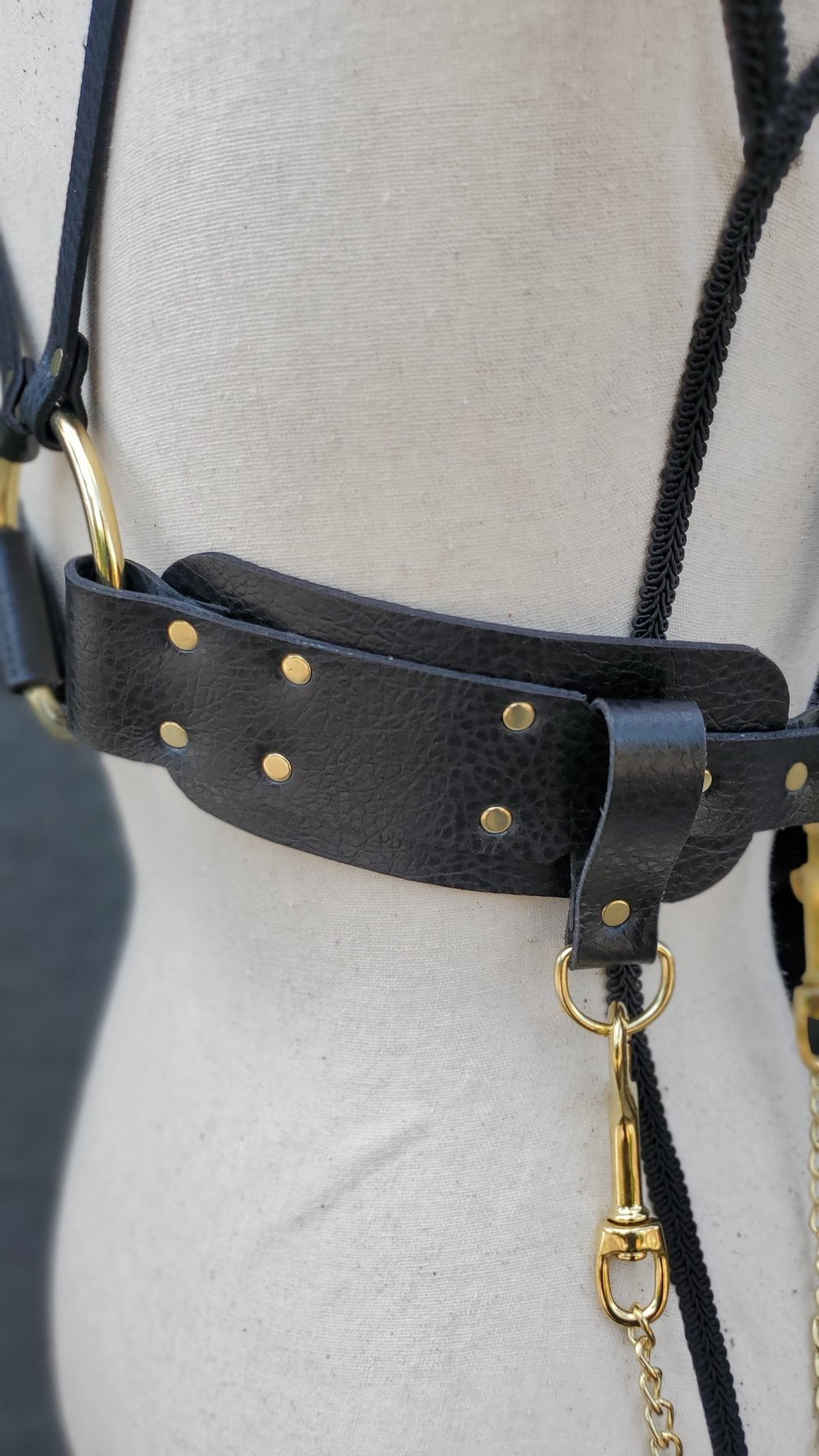 accessory of the season, harnesses. From  Harness fashion, Diy leather  harness, Fashion