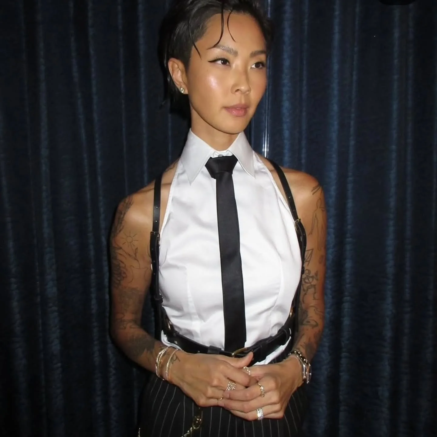 Emmy Weekend ✨️

We were honored to see our Belt Harness on @kristenlkish  for the 2026 Creative Arts Emmys! 🖤
Styled by @charlotterose_style 

Thank you Kristen for wearing Clarke &amp; Barba for such a special night.
.
.
#kristenkish #emmys #creat