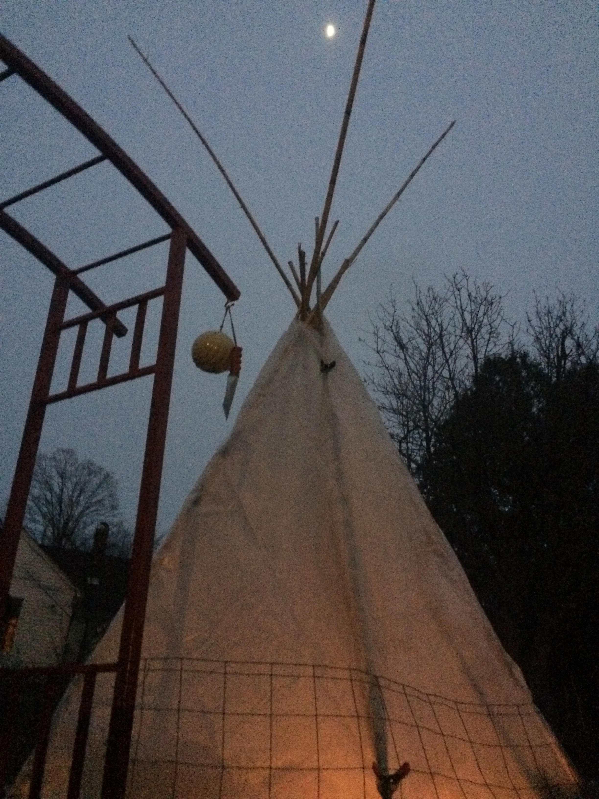 2016 Winter Teepee Sweat House
