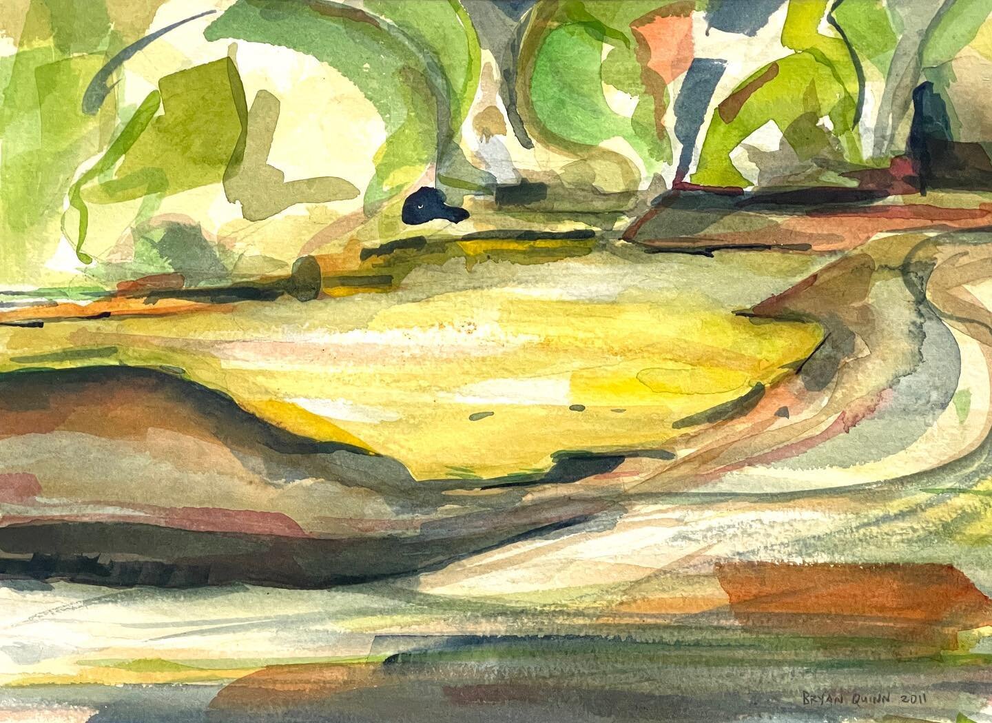 Landscape Study. Guanacaste Penninsula, 2012. 8 in x 12 in. Watercolor.