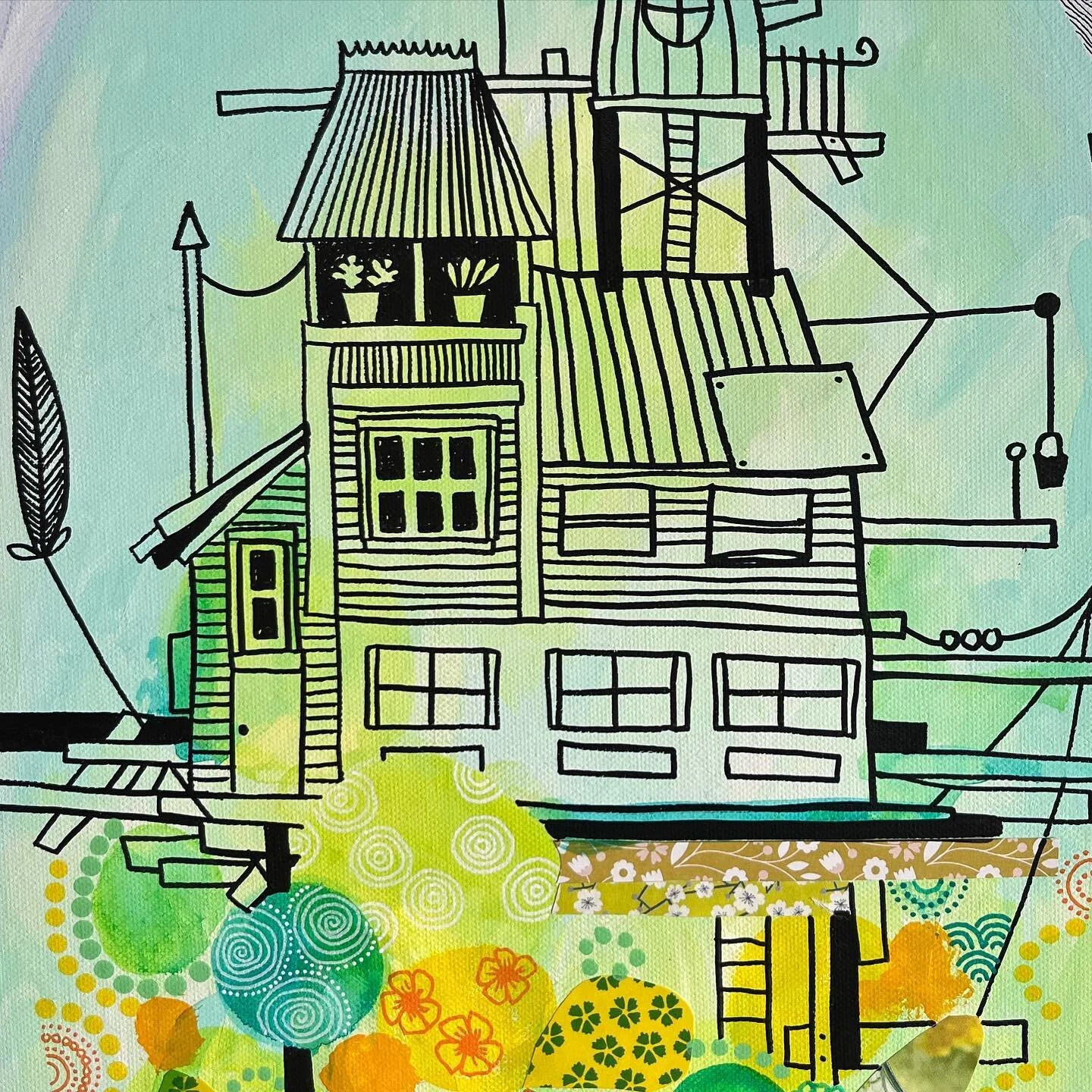 Gros plan sur ma prochaine toile 🌞

Quel petit d&eacute;tail te pla&icirc;t le plus ?

&hellip;

#peinture #details #couleurs #toileacrylique ##cabaneperch&eacute;e #collagewashi