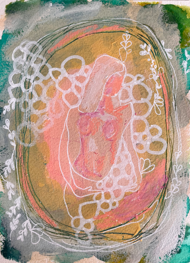 La Femme rose - Vendue