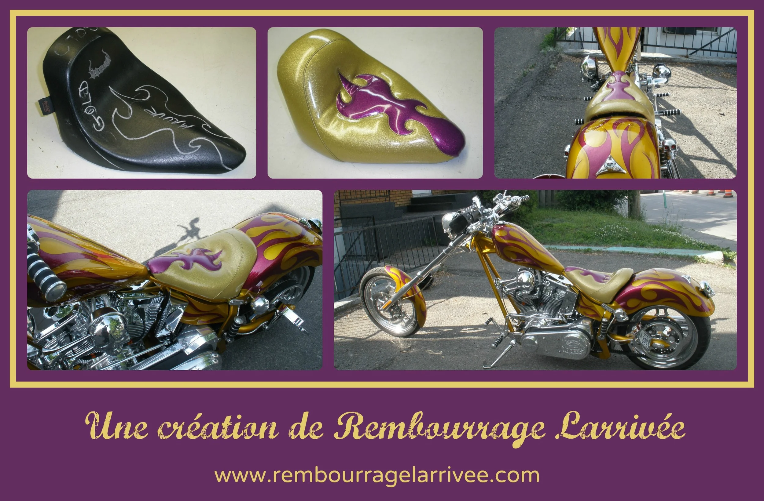 Personnalisation de moto custom