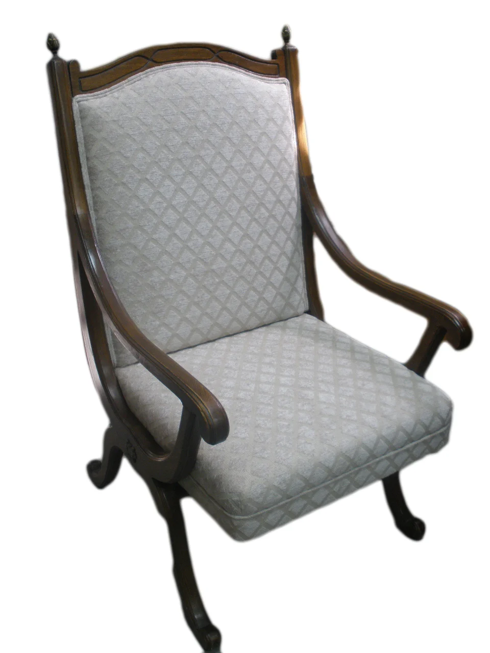 Rembourrage d'un fauteuil doré